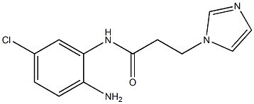 N-(2-amino-5-chlorophenyl)-3-(1H-imidazol-1-yl)propanamide