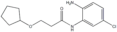 N-(2-amino-5-chlorophenyl)-3-(cyclopentyloxy)propanamide|