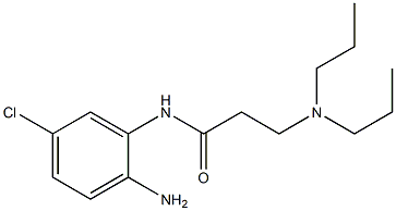 N-(2-amino-5-chlorophenyl)-3-(dipropylamino)propanamide Structure