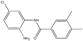N-(2-amino-5-chlorophenyl)-3,4-dimethylbenzamide Structure
