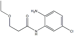 N-(2-amino-5-chlorophenyl)-3-ethoxypropanamide,,结构式