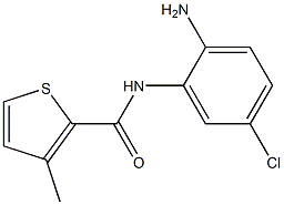 N-(2-amino-5-chlorophenyl)-3-methylthiophene-2-carboxamide Structure