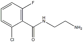 N-(2-aminoethyl)-2-chloro-6-fluorobenzamide Structure