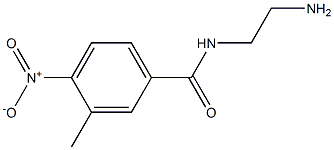 N-(2-aminoethyl)-3-methyl-4-nitrobenzamide Struktur