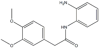 N-(2-aminophenyl)-2-(3,4-dimethoxyphenyl)acetamide 结构式
