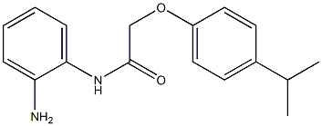 N-(2-aminophenyl)-2-(4-isopropylphenoxy)acetamide Struktur