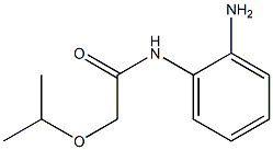 N-(2-aminophenyl)-2-(propan-2-yloxy)acetamide 结构式