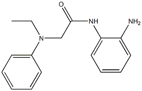 N-(2-aminophenyl)-2-[ethyl(phenyl)amino]acetamide Structure