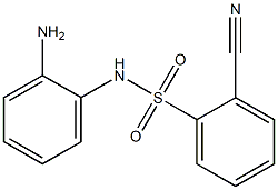 N-(2-aminophenyl)-2-cyanobenzene-1-sulfonamide