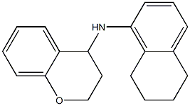  N-(5,6,7,8-tetrahydronaphthalen-1-yl)-3,4-dihydro-2H-1-benzopyran-4-amine