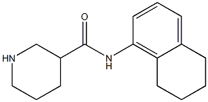 N-(5,6,7,8-tetrahydronaphthalen-1-yl)piperidine-3-carboxamide