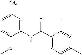 N-(5-amino-2-methoxyphenyl)-2,4-dimethylbenzamide Structure