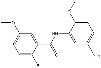  N-(5-amino-2-methoxyphenyl)-2-bromo-5-methoxybenzamide