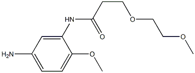 N-(5-amino-2-methoxyphenyl)-3-(2-methoxyethoxy)propanamide|