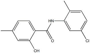 N-(5-chloro-2-methylphenyl)-2-hydroxy-4-methylbenzamide|