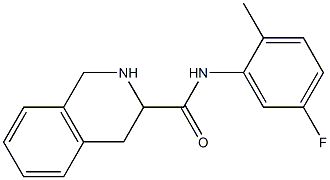 N-(5-fluoro-2-methylphenyl)-1,2,3,4-tetrahydroisoquinoline-3-carboxamide