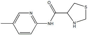  N-(5-methylpyridin-2-yl)-1,3-thiazolidine-4-carboxamide