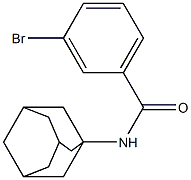N-(adamantan-1-yl)-3-bromobenzamide Structure