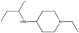 N-(butan-2-yl)-1-ethylpiperidin-4-amine Structure