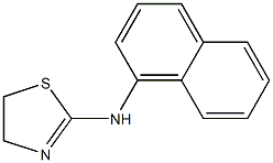 N-(naphthalen-1-yl)-4,5-dihydro-1,3-thiazol-2-amine Structure