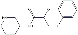 N-(piperidin-3-yl)-2,3-dihydro-1,4-benzodioxine-2-carboxamide Structure