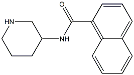 N-(piperidin-3-yl)naphthalene-1-carboxamide Structure