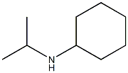 N-(propan-2-yl)cyclohexanamine 结构式