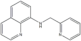 N-(pyridin-2-ylmethyl)quinolin-8-amine Structure