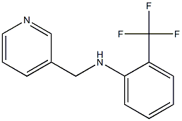 N-(pyridin-3-ylmethyl)-2-(trifluoromethyl)aniline Structure