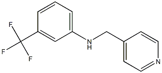 N-(pyridin-4-ylmethyl)-3-(trifluoromethyl)aniline