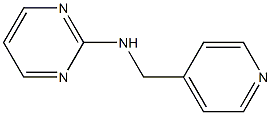 N-(pyridin-4-ylmethyl)pyrimidin-2-amine,,结构式