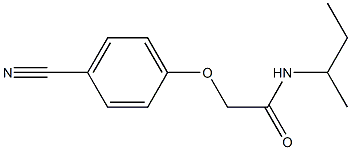 N-(sec-butyl)-2-(4-cyanophenoxy)acetamide|