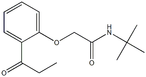  N-(tert-butyl)-2-(2-propionylphenoxy)acetamide