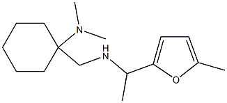 N,N-dimethyl-1-({[1-(5-methylfuran-2-yl)ethyl]amino}methyl)cyclohexan-1-amine|