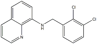 N-[(2,3-dichlorophenyl)methyl]quinolin-8-amine Structure