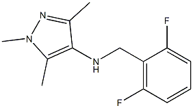 N-[(2,6-difluorophenyl)methyl]-1,3,5-trimethyl-1H-pyrazol-4-amine