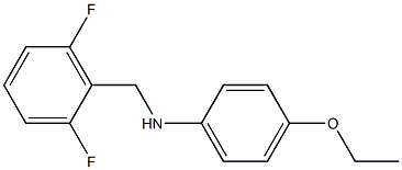 N-[(2,6-difluorophenyl)methyl]-4-ethoxyaniline Structure