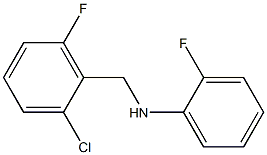 N-[(2-chloro-6-fluorophenyl)methyl]-2-fluoroaniline