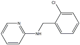 N-[(2-chlorophenyl)methyl]pyridin-2-amine 结构式