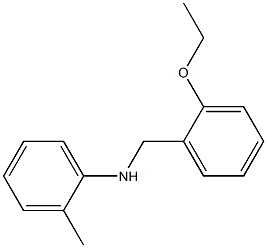 N-[(2-ethoxyphenyl)methyl]-2-methylaniline Structure