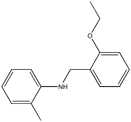 N-[(2-ethoxyphenyl)methyl]-2-methylaniline 化学構造式