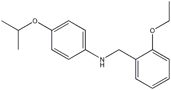 N-[(2-ethoxyphenyl)methyl]-4-(propan-2-yloxy)aniline