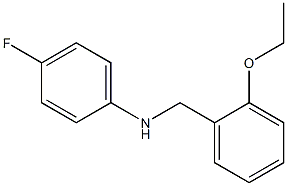 N-[(2-ethoxyphenyl)methyl]-4-fluoroaniline Structure