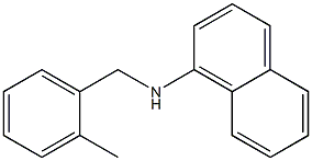 N-[(2-methylphenyl)methyl]naphthalen-1-amine