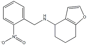 N-[(2-nitrophenyl)methyl]-4,5,6,7-tetrahydro-1-benzofuran-4-amine Structure