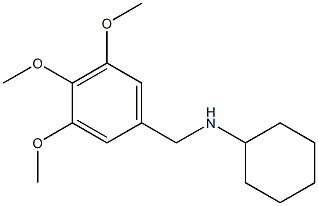 N-[(3,4,5-trimethoxyphenyl)methyl]cyclohexanamine|