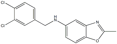 N-[(3,4-dichlorophenyl)methyl]-2-methyl-1,3-benzoxazol-5-amine Struktur