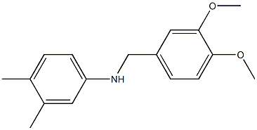 N-[(3,4-dimethoxyphenyl)methyl]-3,4-dimethylaniline|