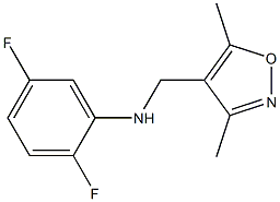  N-[(3,5-dimethyl-1,2-oxazol-4-yl)methyl]-2,5-difluoroaniline