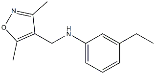 N-[(3,5-dimethyl-1,2-oxazol-4-yl)methyl]-3-ethylaniline